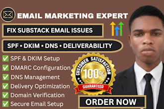 fix substack deliverability substack spf dkim substack dns record