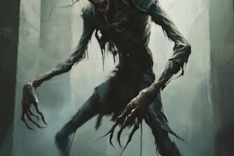 create a horror character