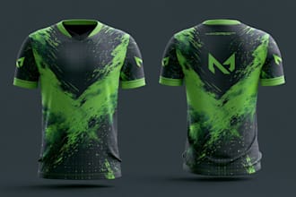 design a full print sublimation jersey or uniform
