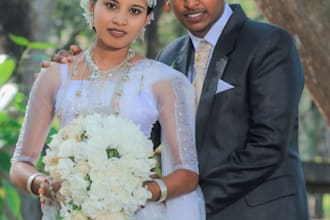 do professional wedding photo editing and retouching