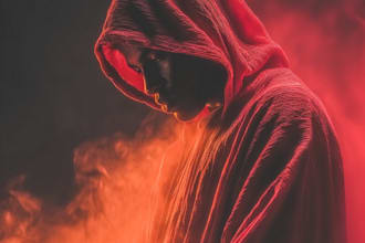 produce hip hop and trap beats for you dark album cover