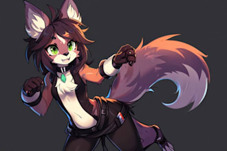 draw art of you furry characters