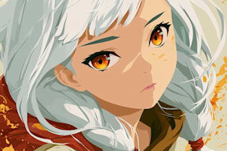 draw cute and beautiful anime art