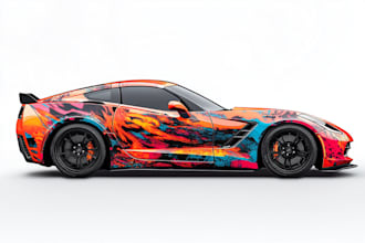 professional vehicle wrap design, car wrap
