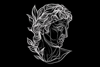 design an artistic line art or minimalist tattoo art
