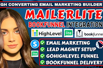 do mailerlite bookfunnel, landing page or lead magnet on mailerlite, ghl expert