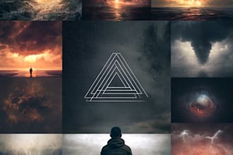 design a professional album cover