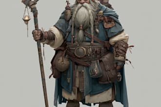 dnd character design concept art