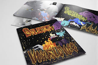 design album cover art or single cover artwork
