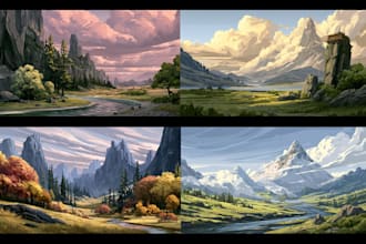 create breathtaking environmental concept art