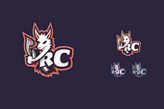 do make new style rc mascot logo design with unlimited revisions