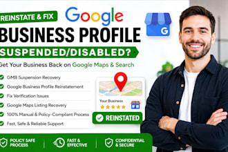 reinstate and fix suspended google my business gmb appeal gmb fix gmb suspension