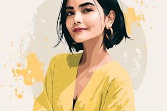 draw high quality vector portraits