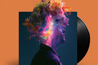 design your custom album cover art or music artwork