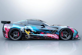 make eye catching your car and vehicle wrap design