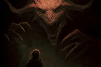 create professional horror fantasy artwork