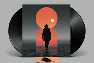 design your custom album cover art or music artwork