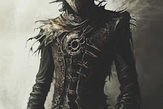do horror character design