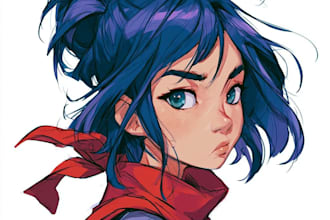 draw a chibi character in the anime style you want