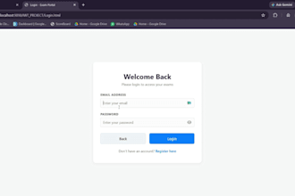 a fully functional website with frontend only
