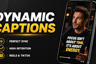 sync and burn dynamic portuguese subtitles for your reels or tiktok