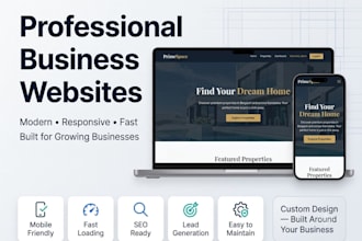 build your new business website professionally