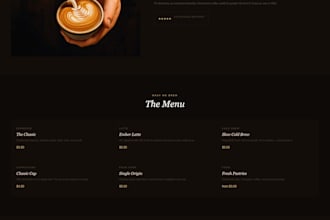 build a professional website for you in 24h