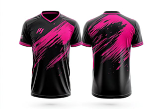 design custom sportswear esports and sports jersey design