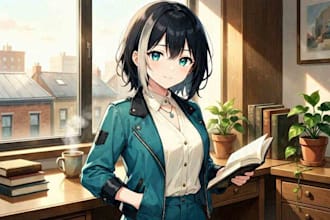 draw beautiful anime art