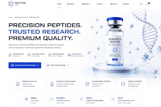 build peptide website fda complaint peptide website woocommerce peptide website