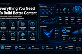 create ai content, graphics and creative assets
