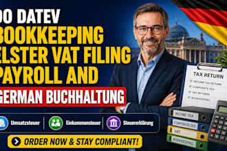 do datev bookkeeping elster vat filing payroll and german buchhaltung
