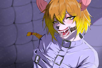 furry art, oc or persona