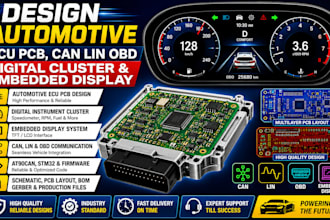 design custom pcb for wearable devices, iot, esp32, and stm32, pcb design