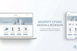 create a professional shopify store that converts