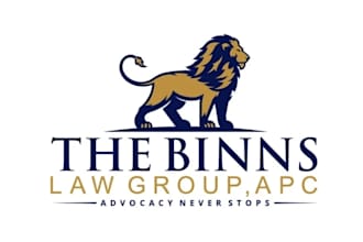 do professional attorney and law firm logo design