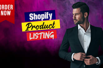upload shopify products with SEO optimized descriptions