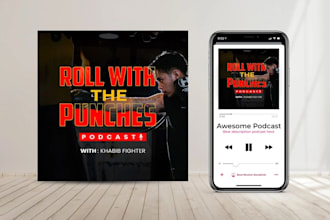 create professional podcast logo design