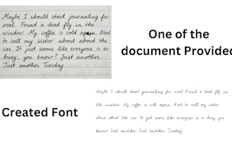 perfectly turn your handwriting into a custom font