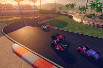 develop car racing game like assetto corsa, iracing with track and livery