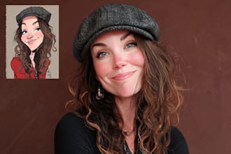 draw a caricature of you a friend or a loved one