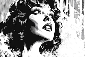 create comic book art