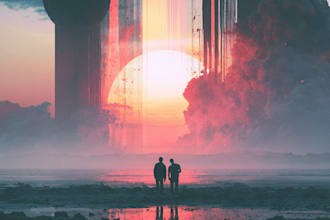 design creative music album cover art or music song artwork