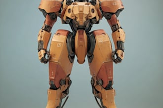 do custom robot, mecha and cyborg character