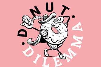 design a chocolate, bakery, sweets, candy, and food logo