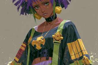 draw lewd, sfw or no sfw anime character, fanart or your oc