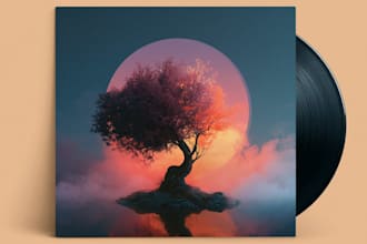 design professional album or cd cover art