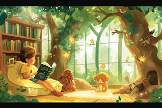 illustrate childrens book with consistent character design