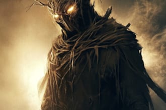 draw best horror art and horror character art