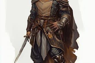 dnd, fantasy character and dnd character
